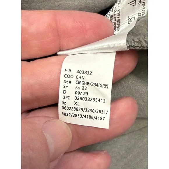 2 GH Bass & Co Men's XL 1/4 Zip Pullover‎ Sweatshirts Heathered Burgundy & Gray - Picture 14 of 15